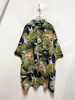“K.A.D.CLOTHING CO.” S/S Rayon Hawaiian Shirt