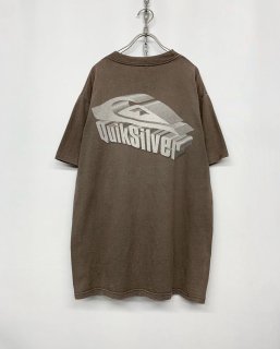 1990’s “Quik Silver” Print Tee Made in USA No1