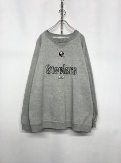 90’s “STEELERS” Embroidered Sweat Shirt Made in CANADA