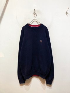 90’s “TOMMY HILFIGER” One Point Cotton Knit