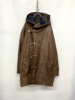 “GREG BELL” Fireman Design Leather Coat