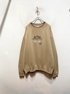 “ATM” Embroidery Sweat Shirt