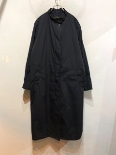 90’s “U.S.Military” Collarless All Weather Coat BLACK with Liner 22L
