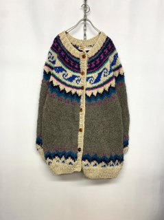 ”ELCINDOR” ECUADOR Knit Jacket