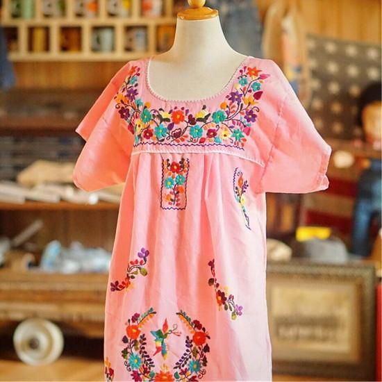 キッズメキシカン刺繍ワンピース