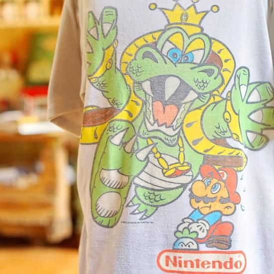 kids vintage マリオ Tシャツ