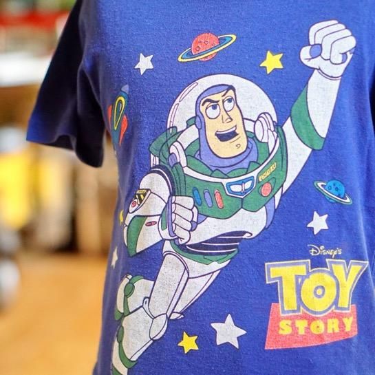 ヴィンテージディズニートイストーリーキッズtシャツ