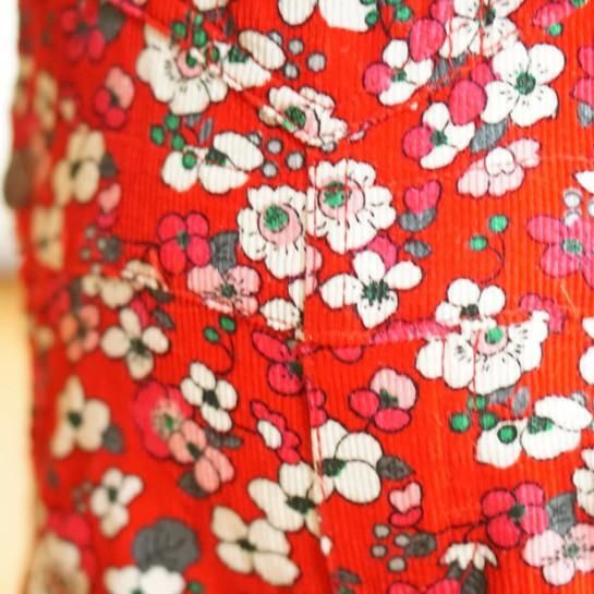 オシュコシュ花柄キッズオーバーオール オシュコシュ花柄キッズオーバーオール