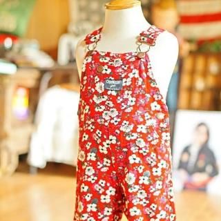 激安挑戦！！ オシュコシュ花柄キッズオーバーオール その他