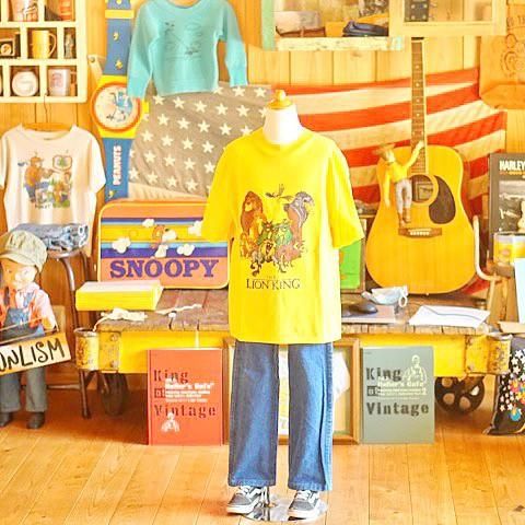 ヴィンテージライオンキングTシャツUSA製