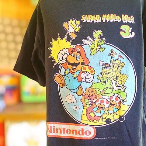 ヴィンテージ『スーパーマリオブラザーズ3』キッズTシャツ