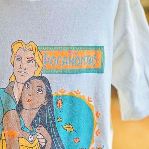 ヴィンテージディズニーポカホンタスキッズTシャツ