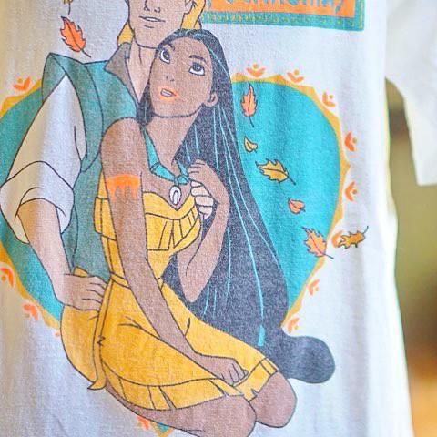 ヴィンテージディズニーポカホンタスキッズTシャツ