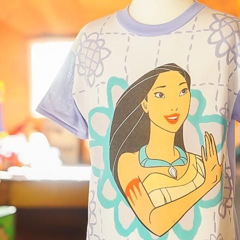 ヴィンテージディズニーポカホンタスキッズTシャツUSA製