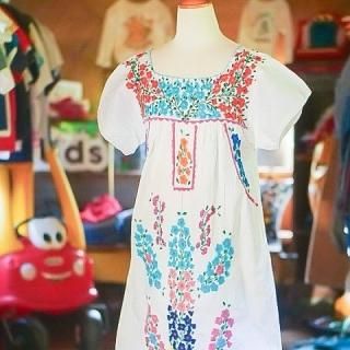 キッズメキシカン刺繍ワンピース