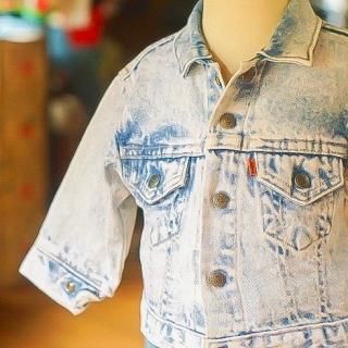 ヴィンテージリーバイスデニムジャケットUSA製