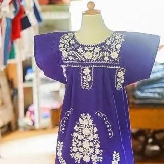キッズメキシカン刺繍ワンピース