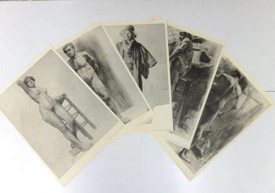 安井曾太郎、水浴裸婦、希少画集画、新品高級額・額装付、状態良好 安井曾太郎、【婦人像】、希少画集画、新品高級額・額装付、状態