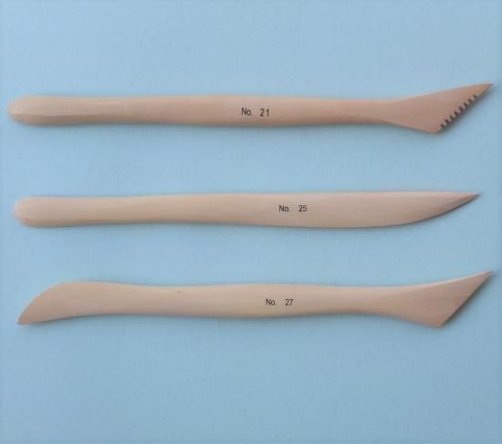 ホルベイン 木製ヘラ 約250mm - 画材あ～る