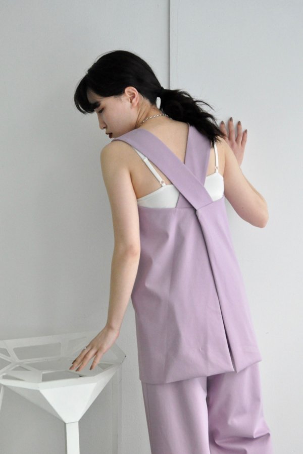 JENS / STRAP PULLOVER / ORCHID