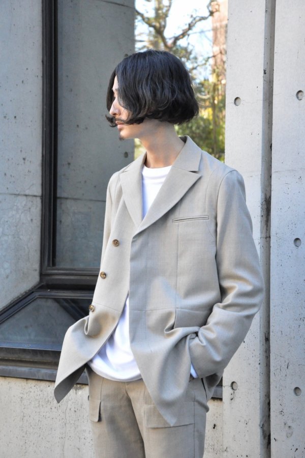 CALL / DOUBLE JACKET /  BEIGE