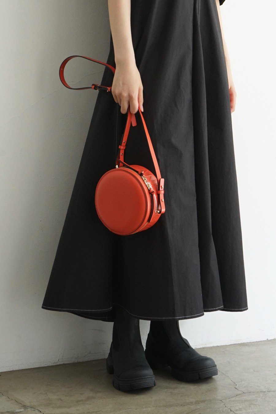 GANNI / ガニー / Occasion Ruched Top Handle Bag【Nid ONLINE STORE】