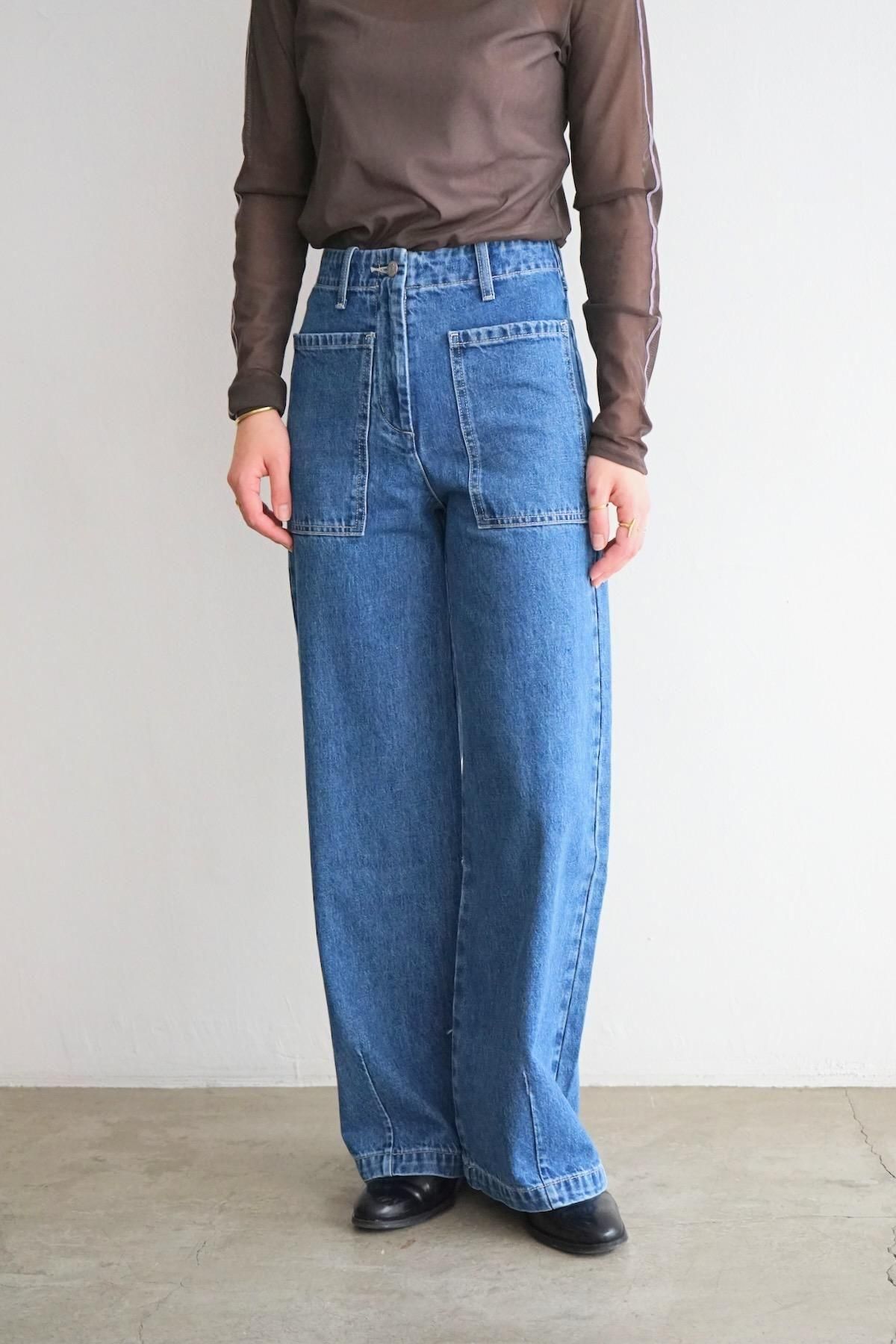 KLOKE / Interval Front Pocket Jean / Mid Wash