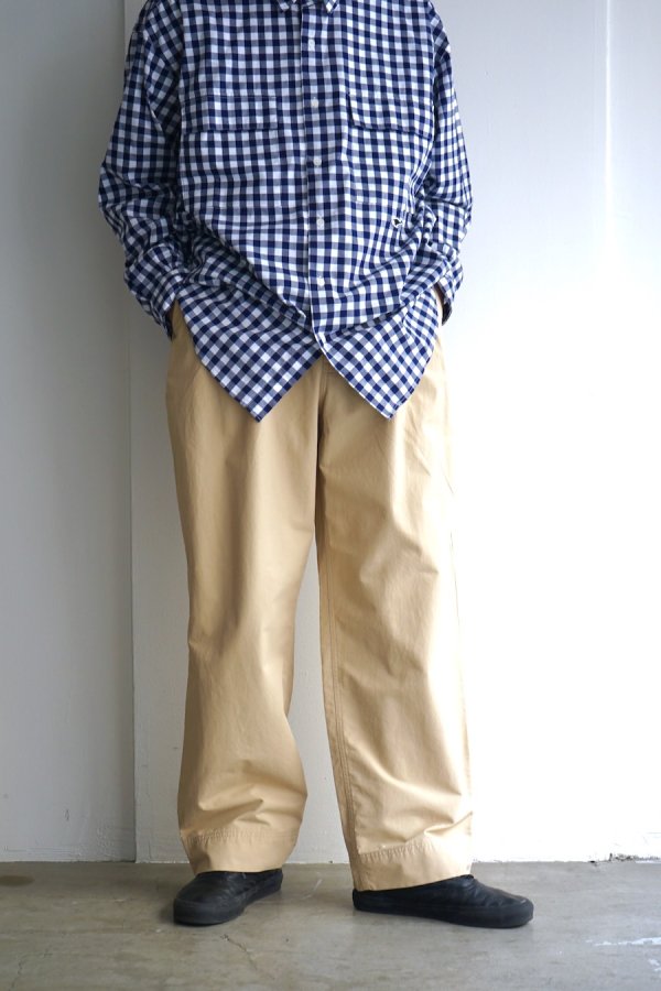NEITHERS / Loose Tapered Allen Pants / CAMEL