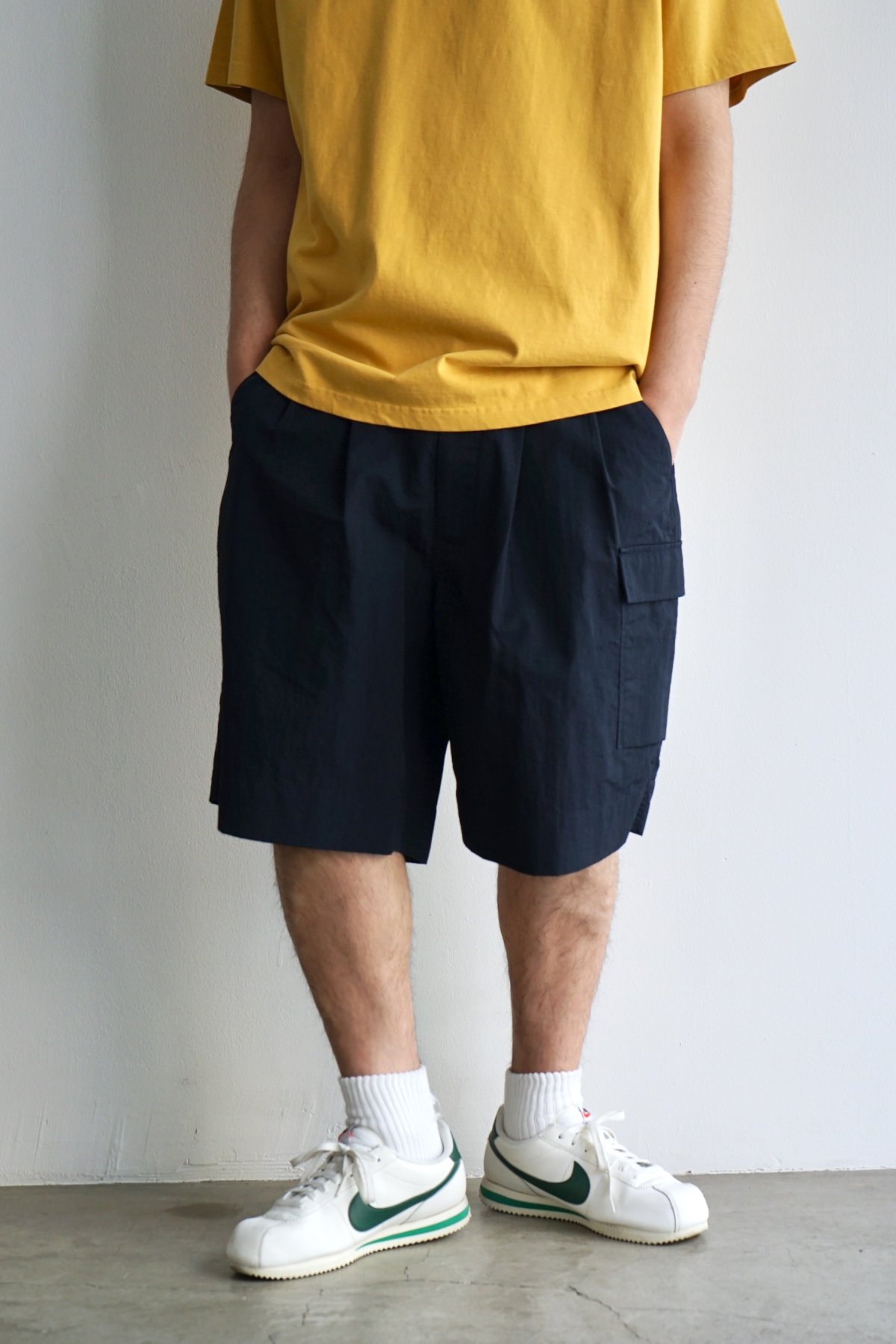 NEITHERS / Utility Half Pants / DARK NAVY