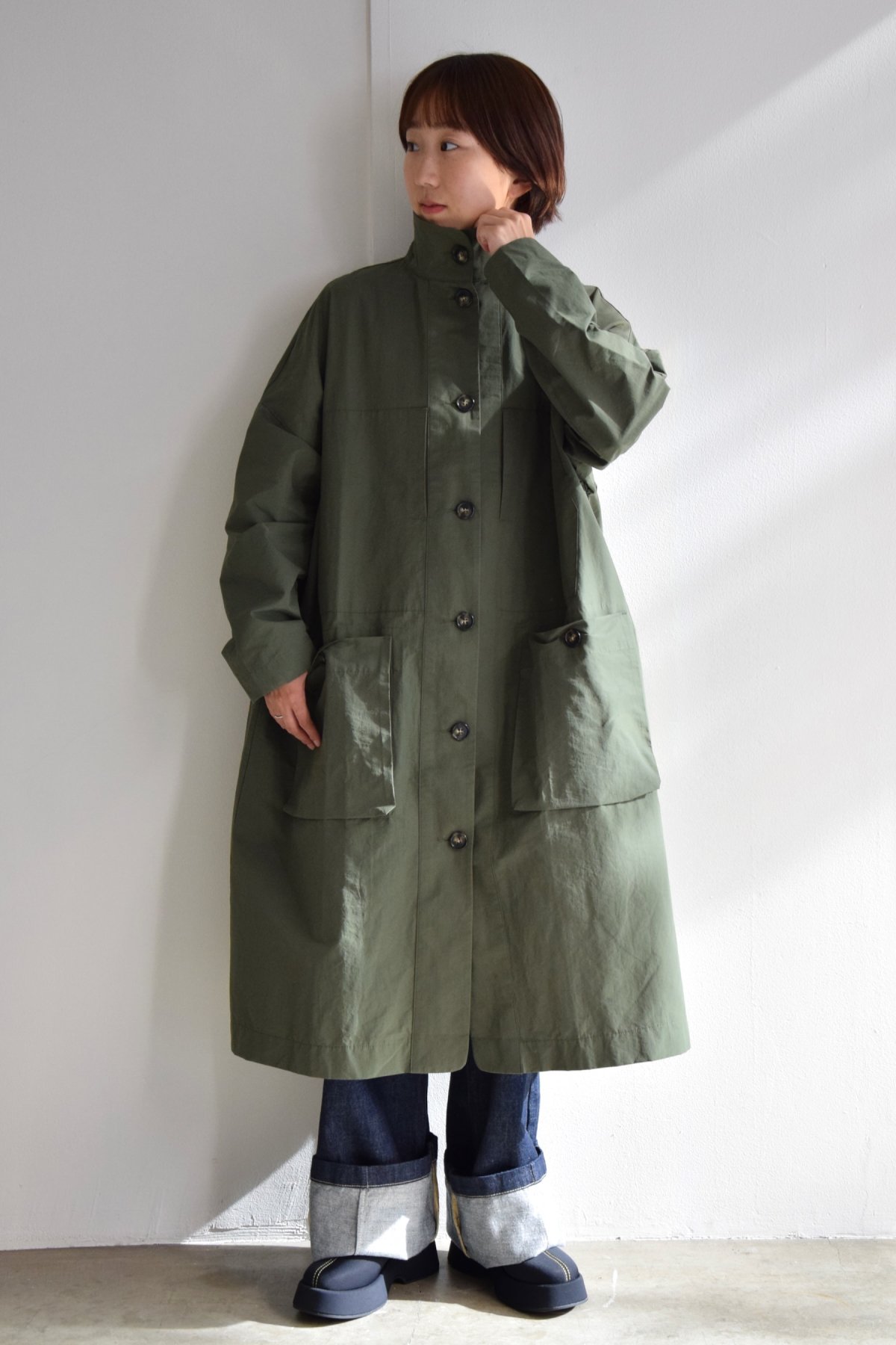 KLOKE / Transient Rain Jacket / Fatigue Green