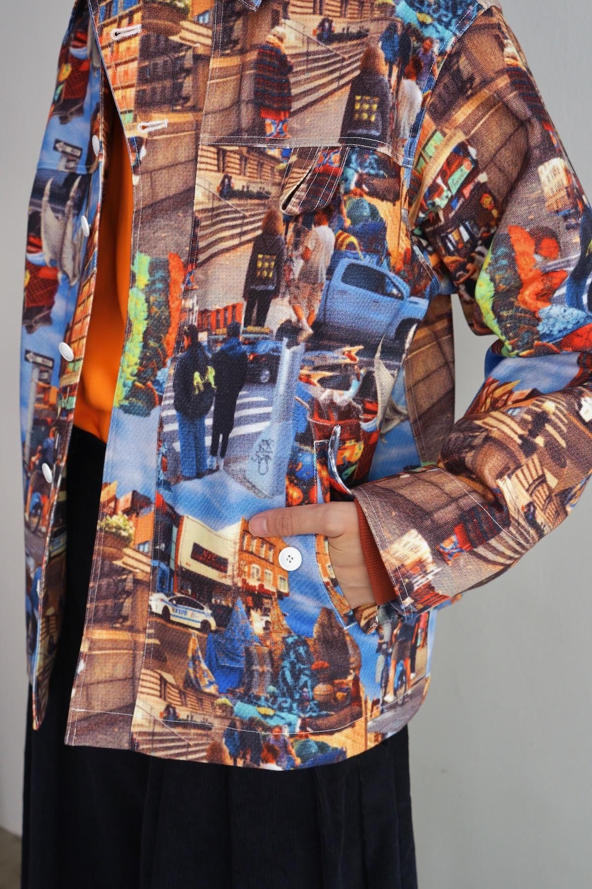 WATARU TOMINAGA / ワタル トミナガ / Printed Twill Jacket WATARU TOMINAGA / ワタル トミナガ / Printed Twill Jacket