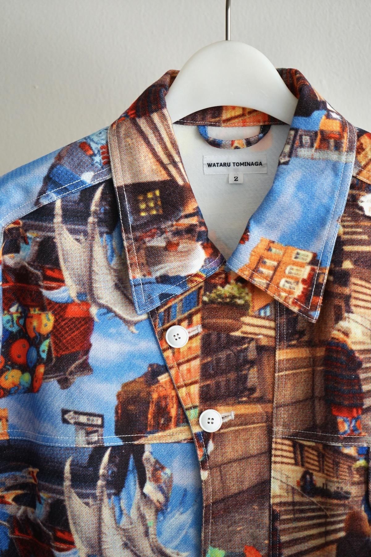 WATARU TOMINAGA / ワタル トミナガ / Printed Twill Jacket WATARU TOMINAGA / ワタル トミナガ / Printed Twill Jacket