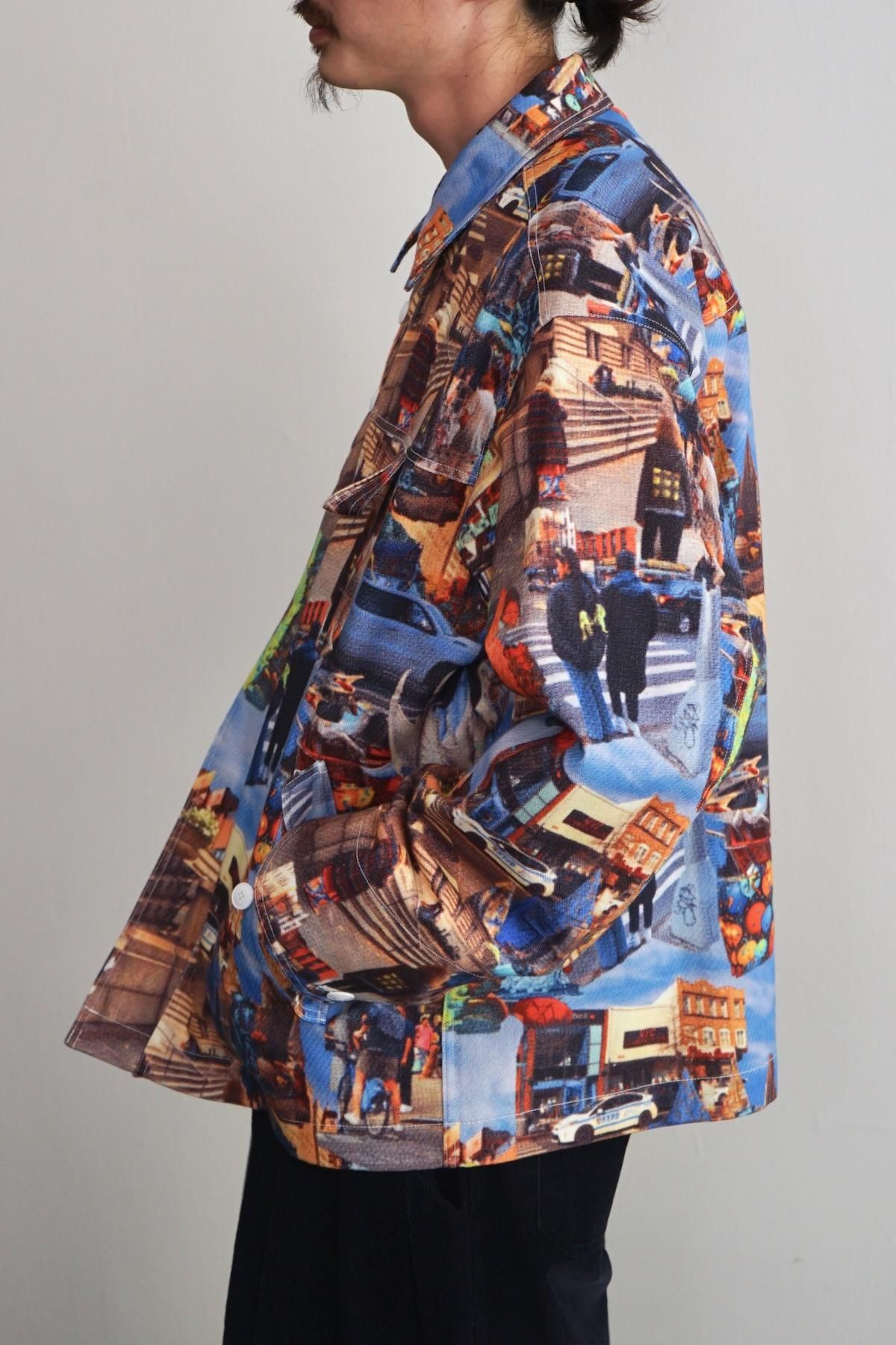 WATARU TOMINAGA / ワタル トミナガ / Printed Twill Jacket WATARU TOMINAGA / ワタル トミナガ / Printed Twill Jacket