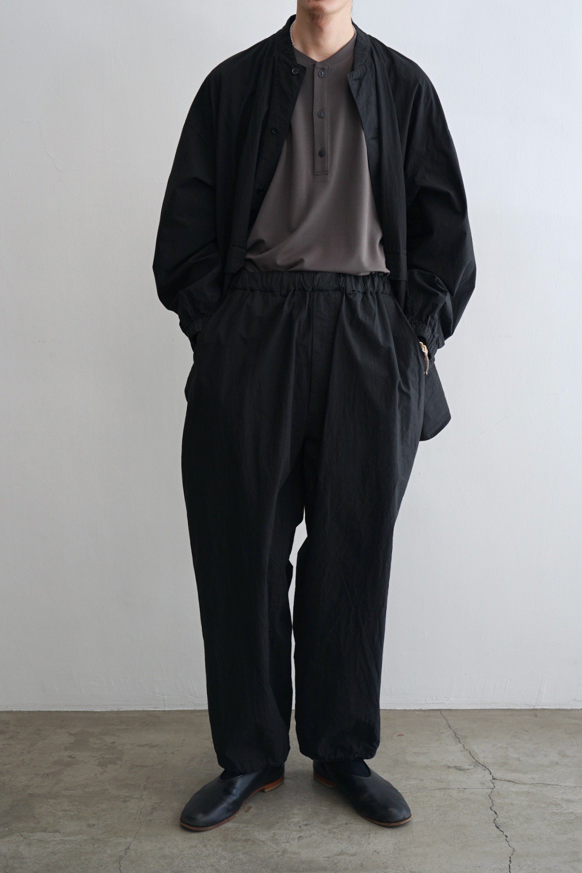 YOKO SAKAMOTO / WIDE PANTS / BLACK