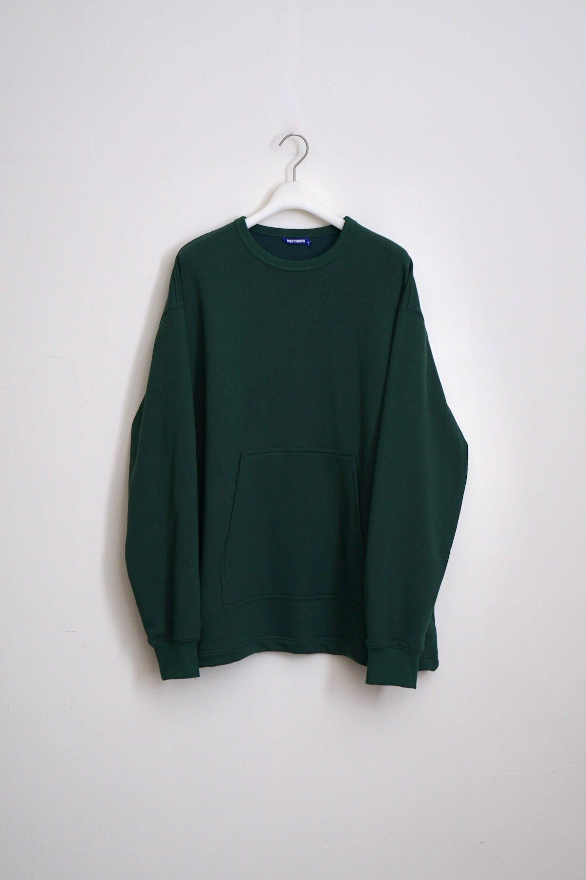 NEITHERS / Newsboy L/S T-shirt / Forest Green