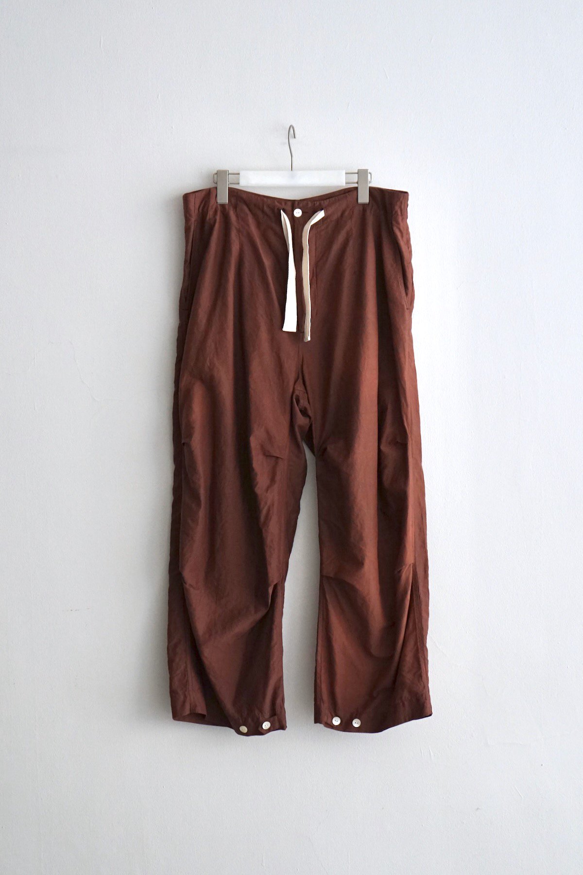 quitan / WIND-PROOF TROUSERS / BROWN