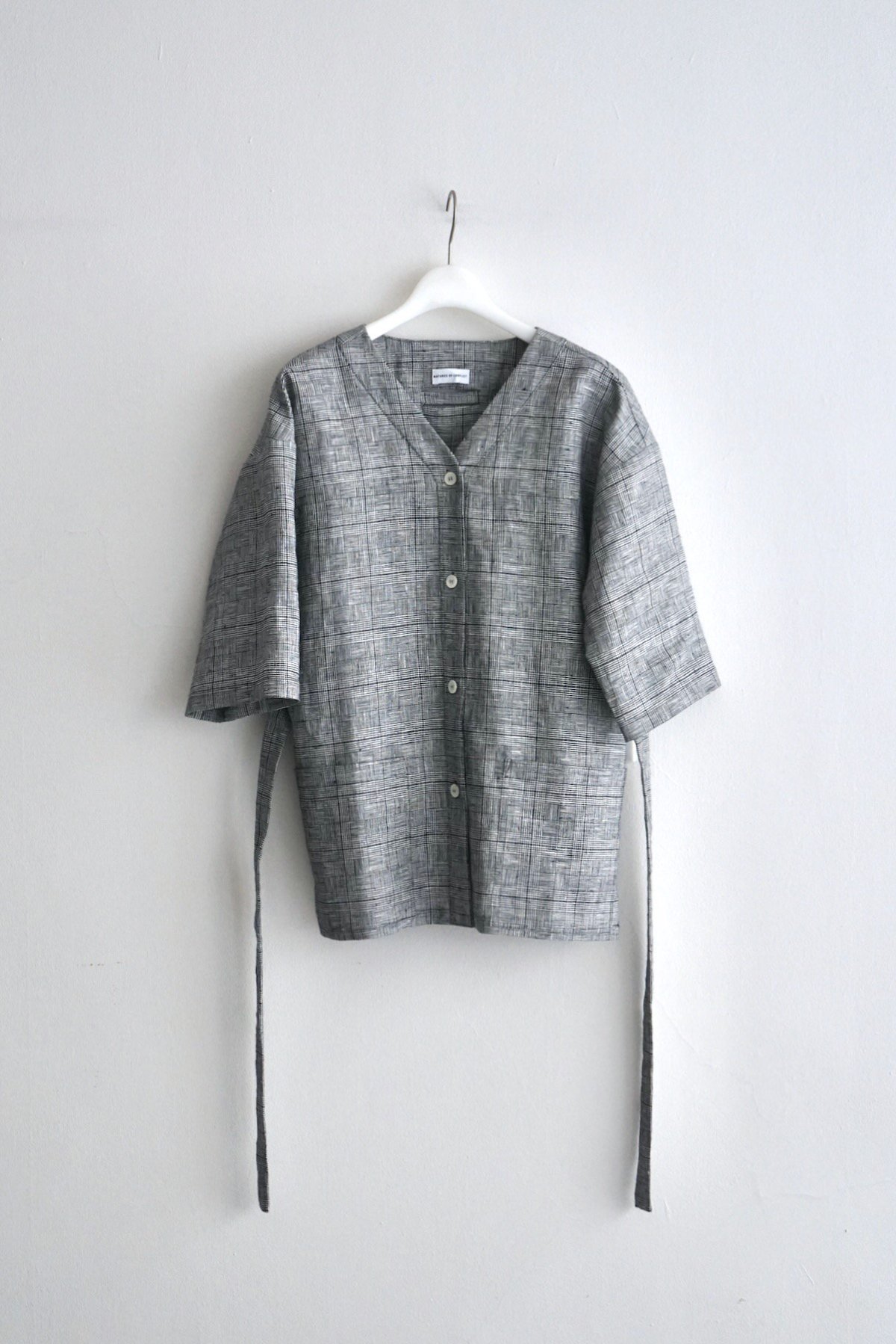 Natures of Conflict / Pan-Jacket S / Check Black