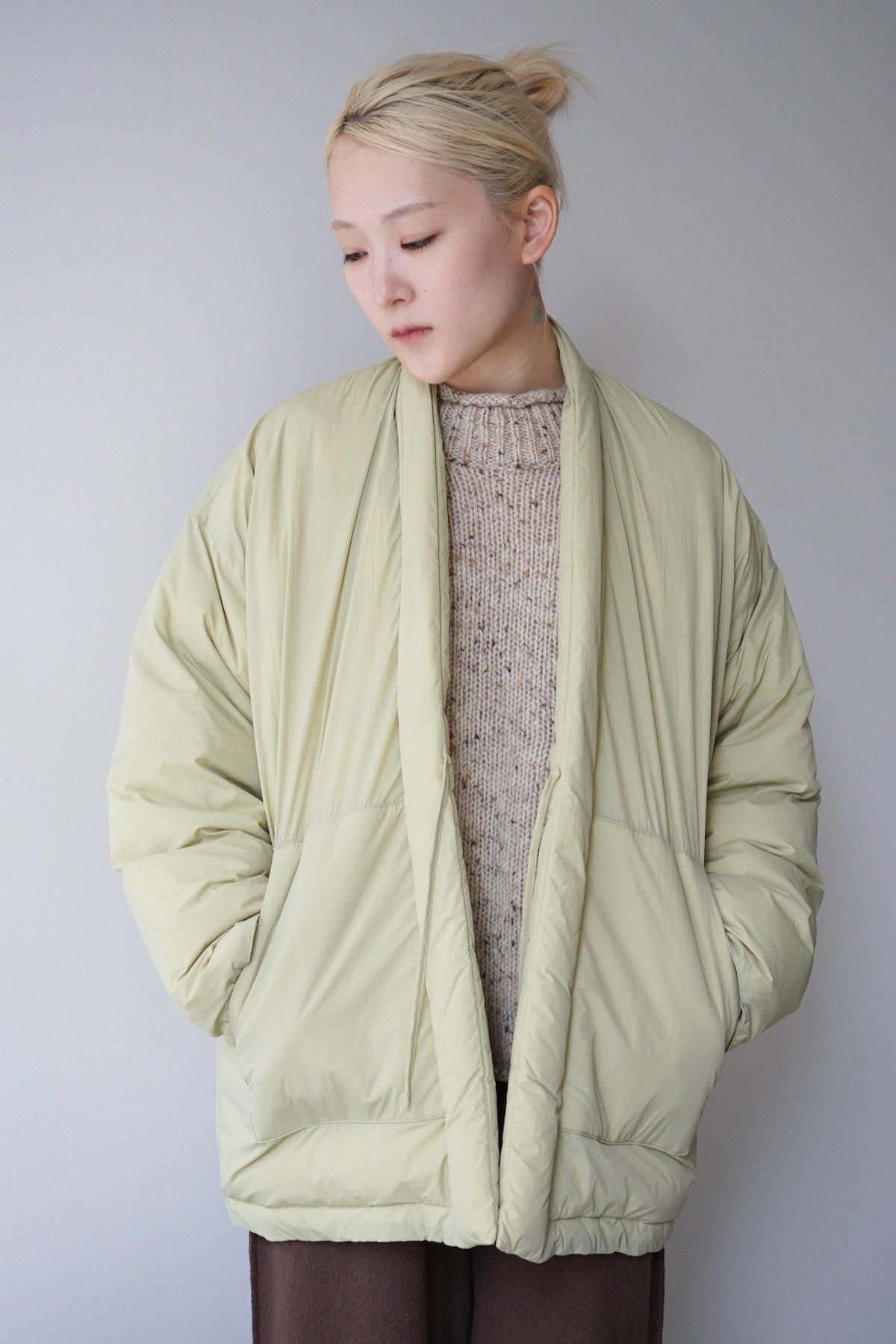 KLOKE / Abeyance Quilted Wrap Coat / Sand