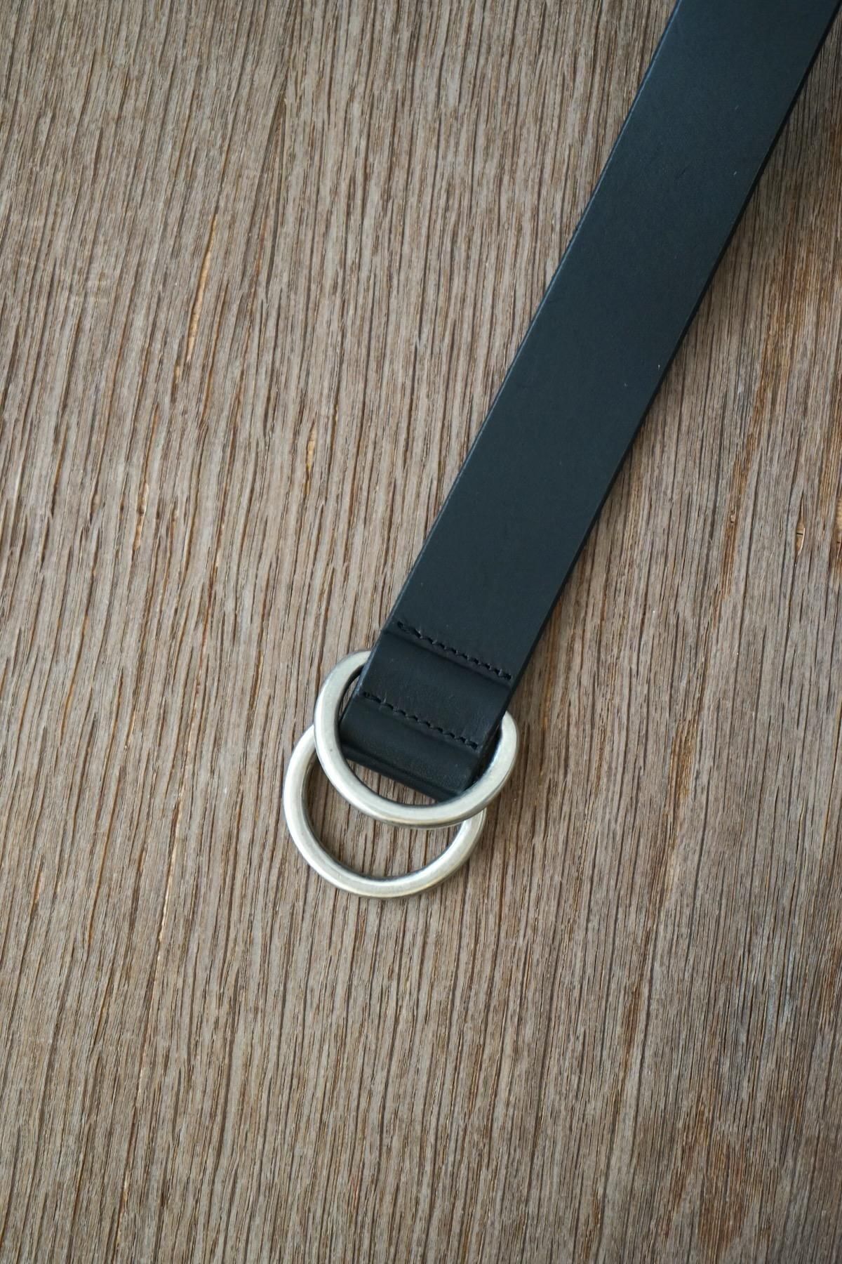 YOKO SAKAMOTO ヨーコサカモト Ring Belt ワイド ブラック YOKO SAKAMOTO 【ヨーコサカモト】RING BELT WIDE | store a