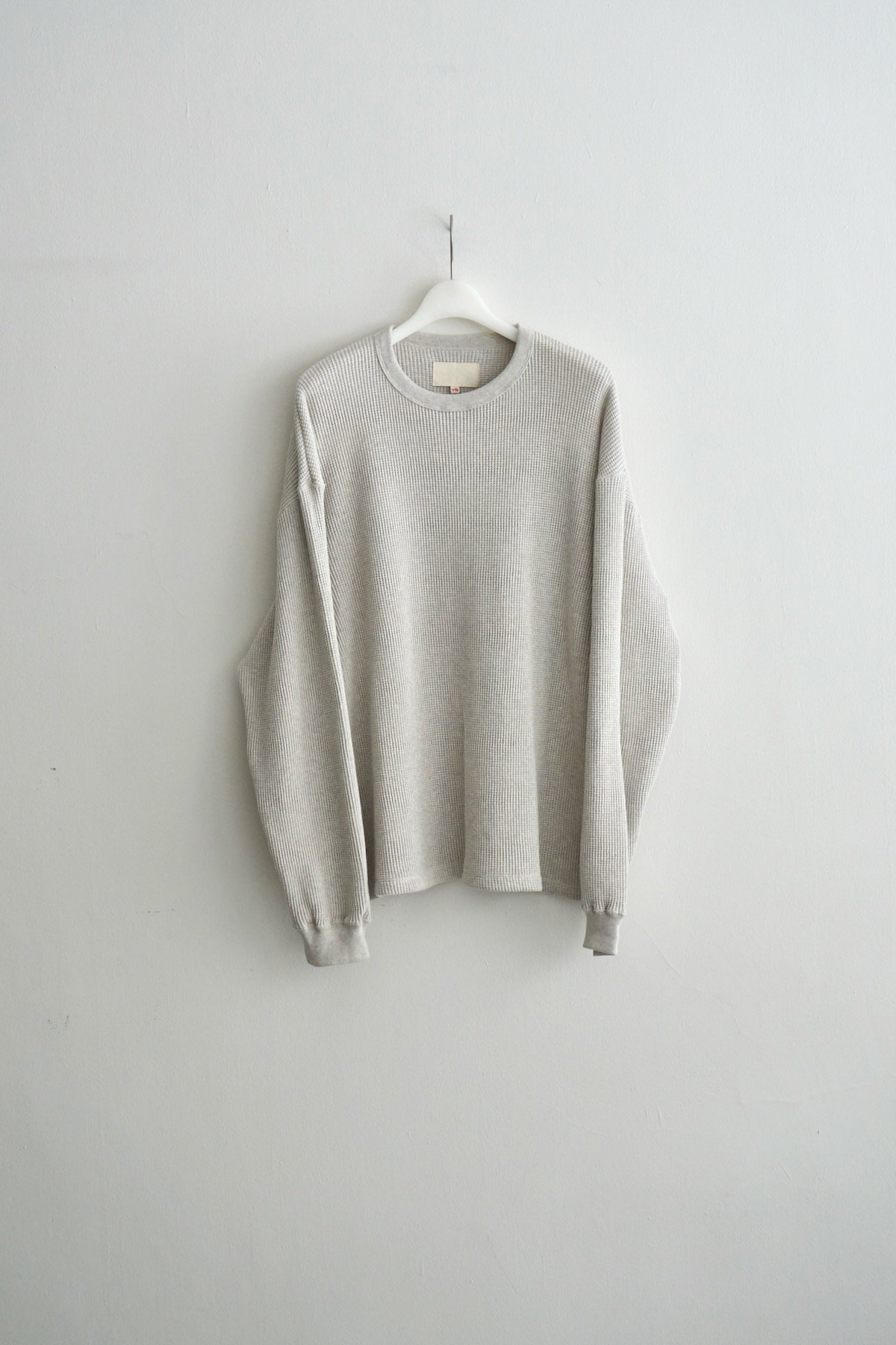 YOKO SAKAMOTO / Thermal L/S Crew Neck / Oatmeal