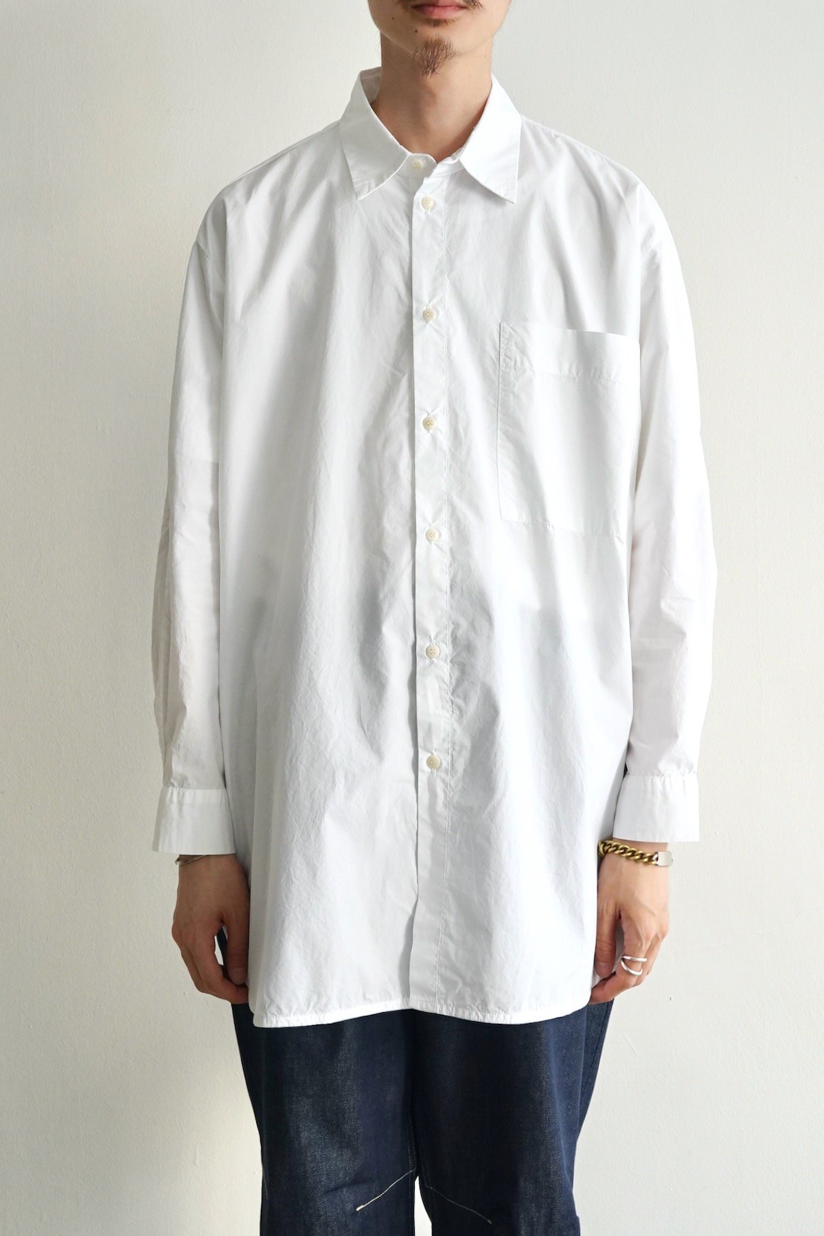 toogood / The Painter Shirt / Poplin Chalk