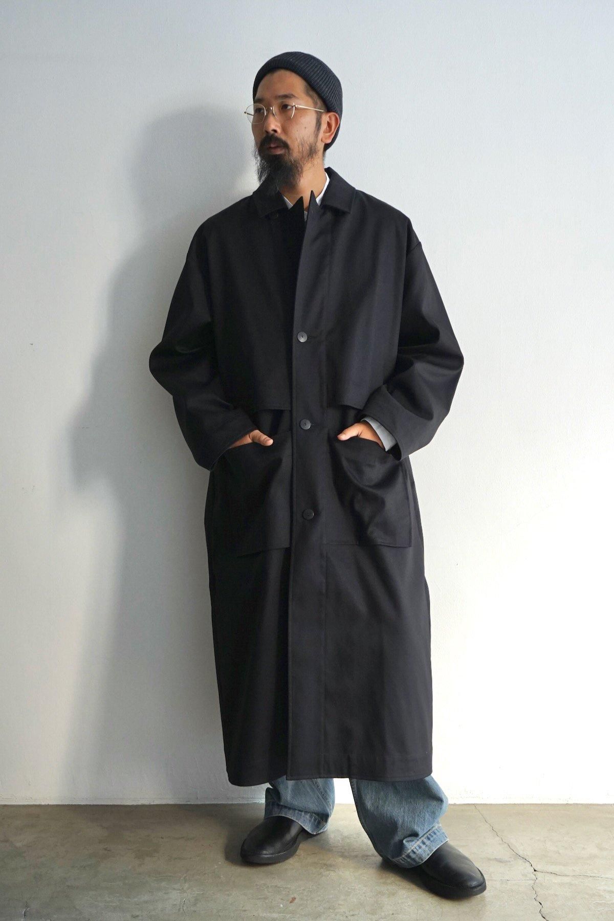 toogood / The Hunter Coat / Bonded Gaberdine Flint Sand