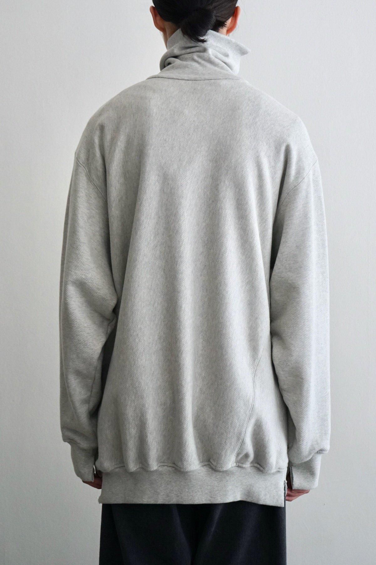 【関税込み】Hed Mayner グレー ロゴ刺繍 スウェットシャツ HED MAYNER | Sweat Shirt | 【Nid ONLINE STORE】
