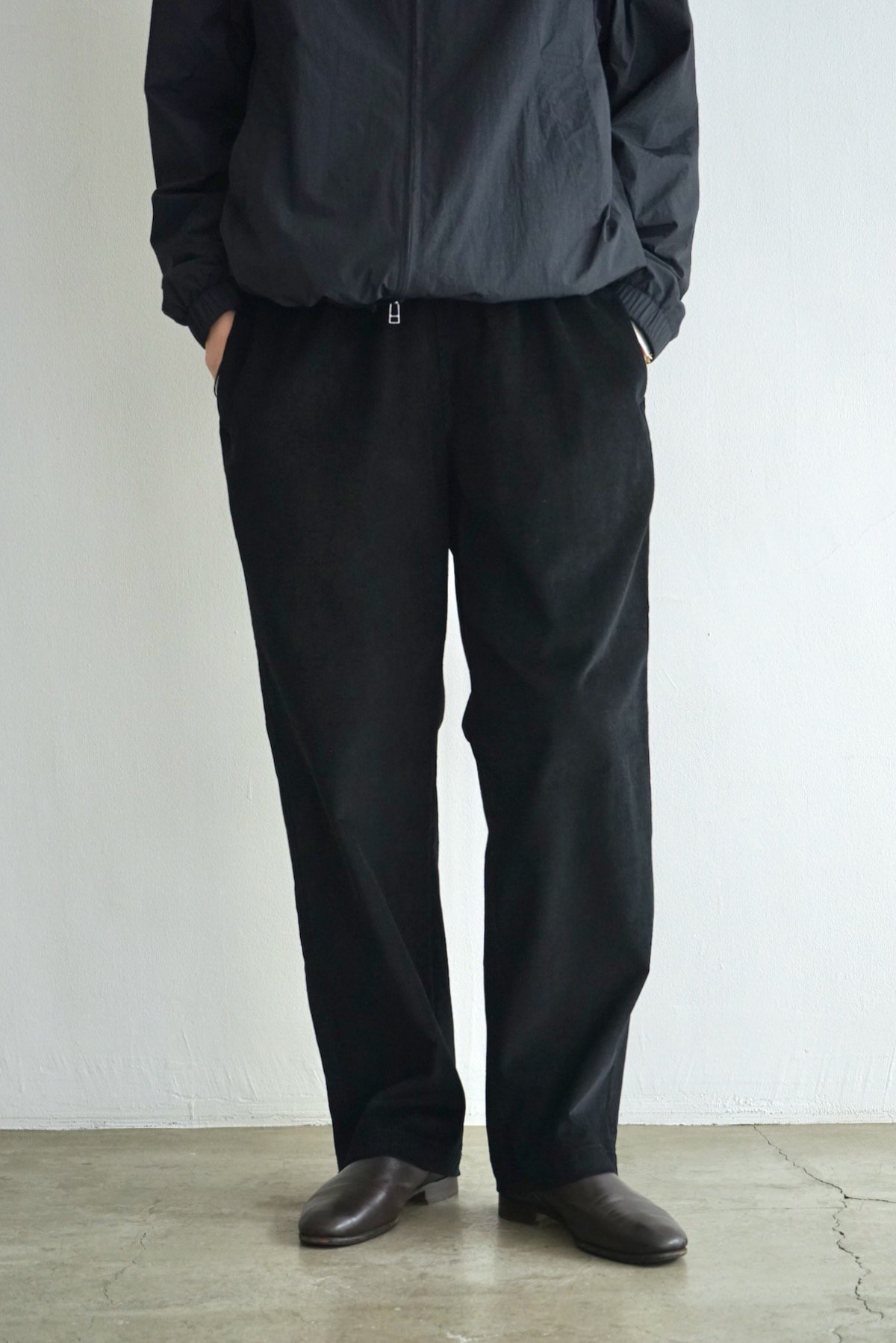 s.k. manor hill / Nest Pant / Black Cotton Corduroy