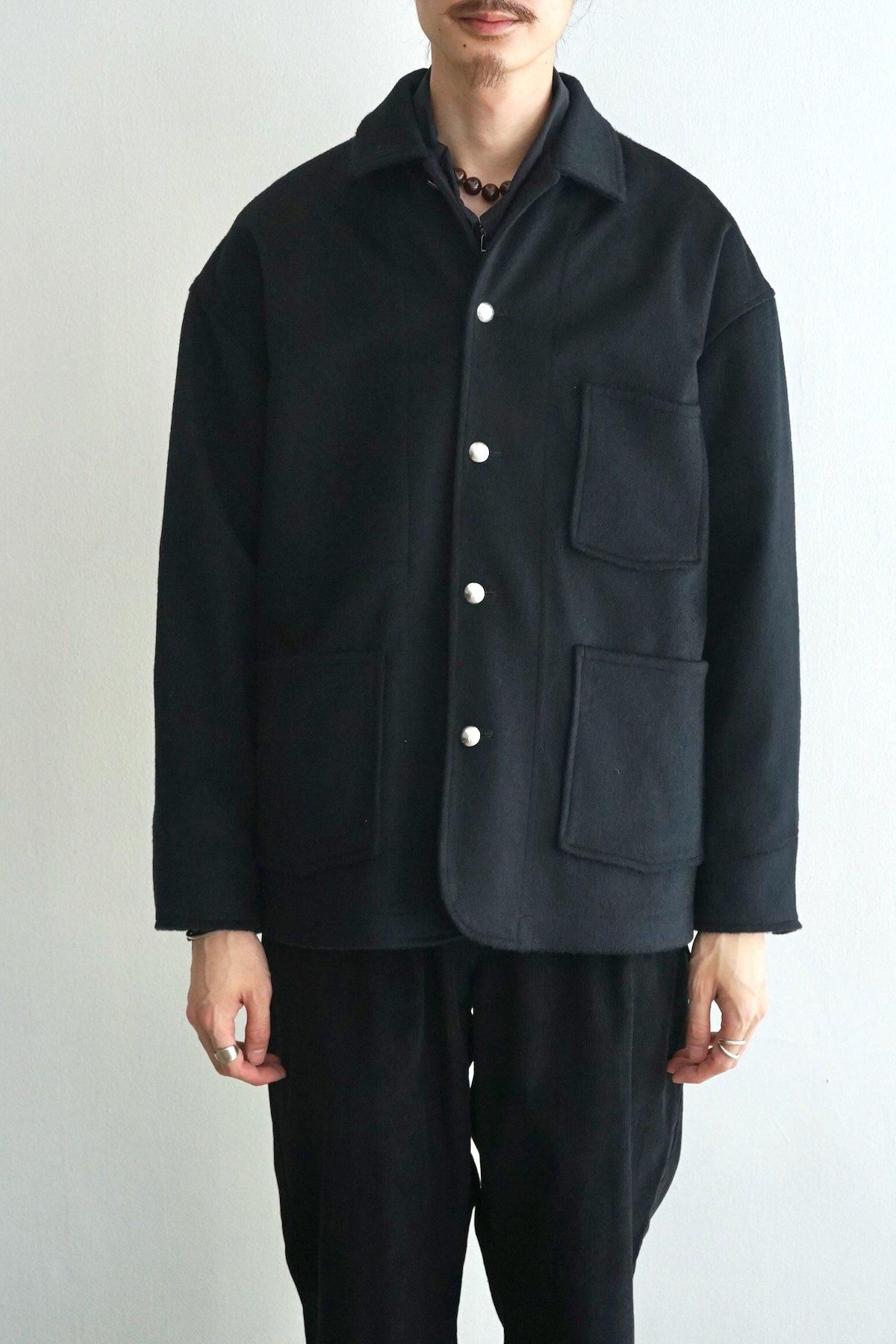 s.k. manor hill / Barn Coat / Black