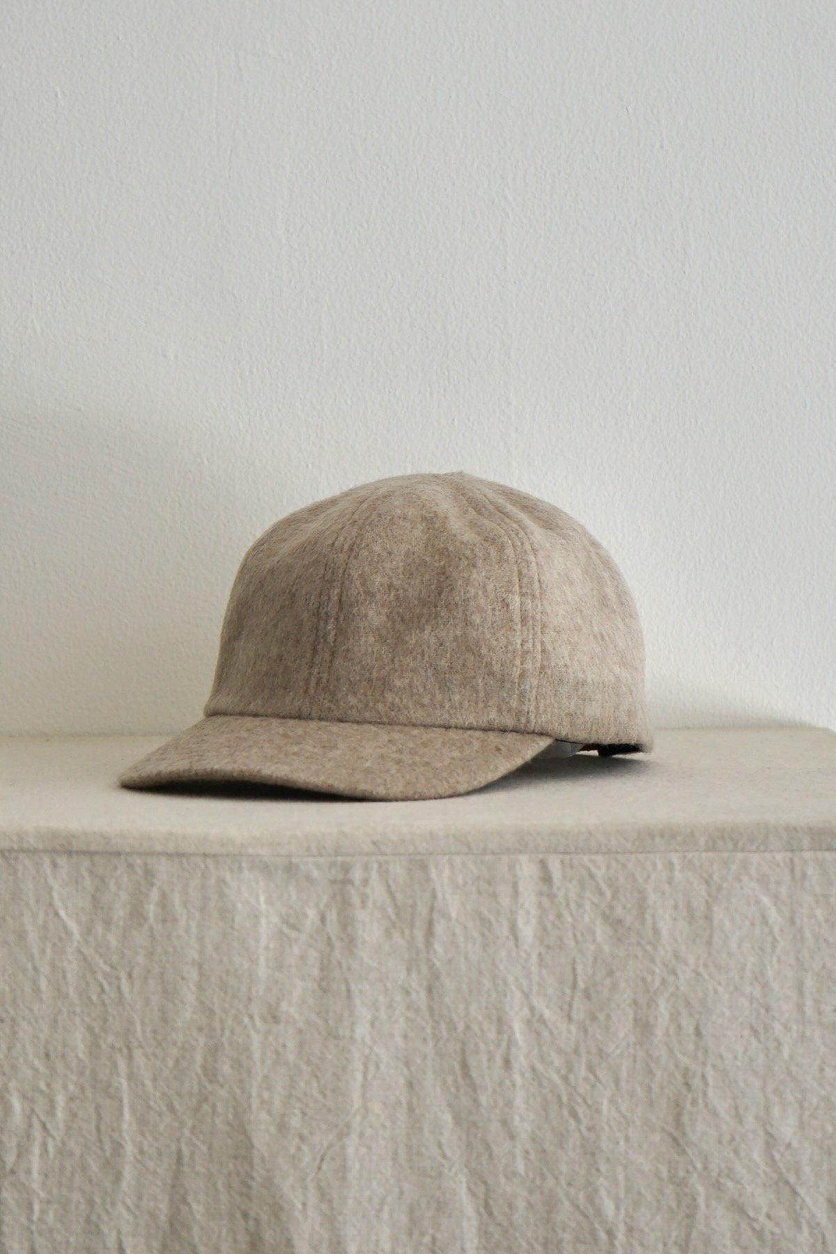 Nine tailor / Shaggy Solid Cap /  Beige