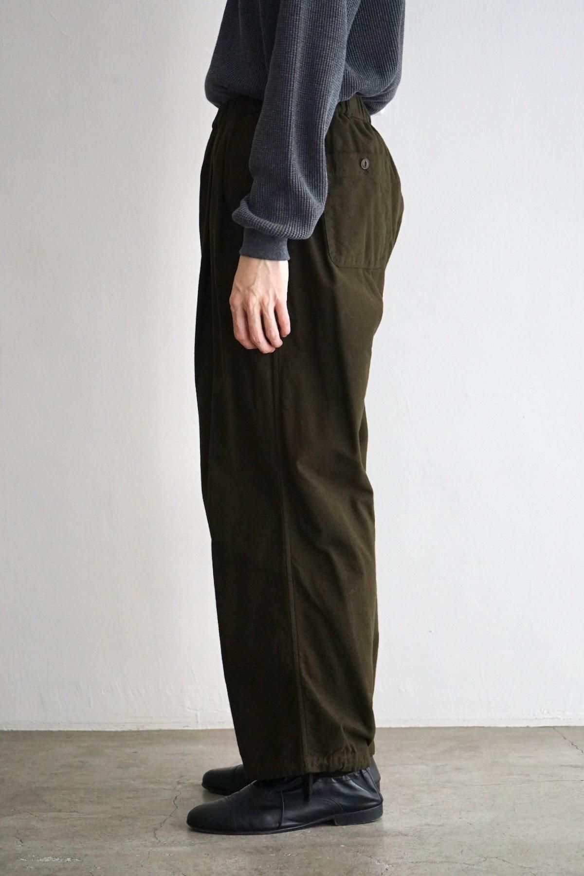パンツ YOKO SAKAMOTO WIDE TROUSERS TWILL yoko sakamoto WORK WIDE TROUSERS - ORIGINAL COTTON WHIPCORD