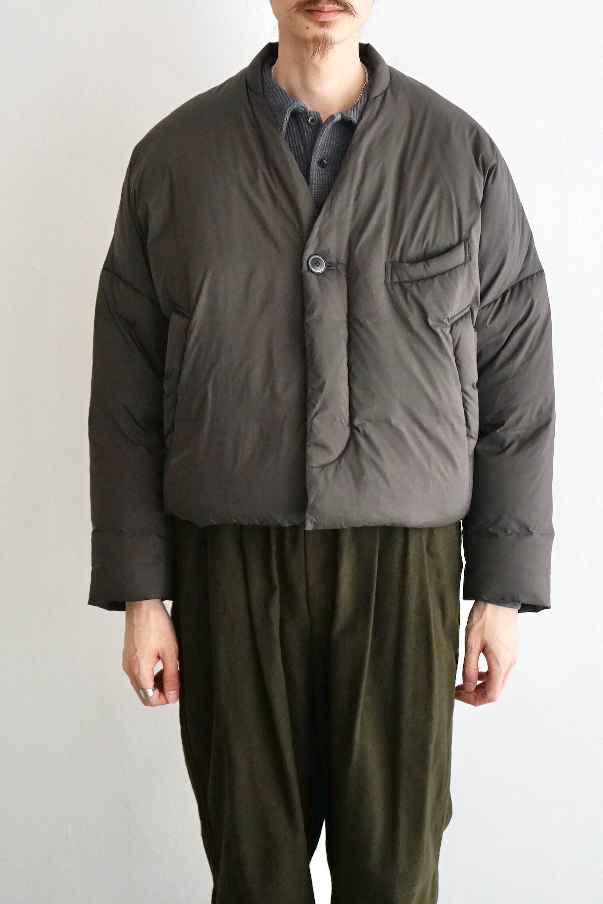 YOKO SAKAMOTO / Down Bomber Jacket / Olive