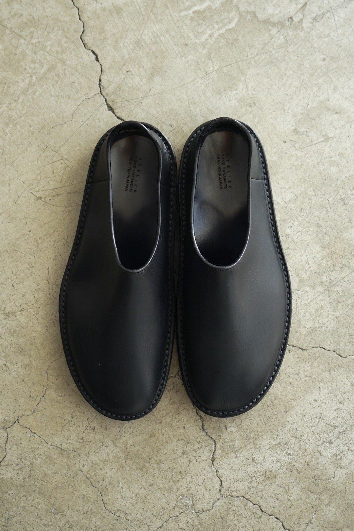YOKO SAKAMOTO / ヨーコサカモト / Leather Footbed Slip- On YOKO SAKAMOTO / ヨーコサカモト / Leather Footbed Slip- On
