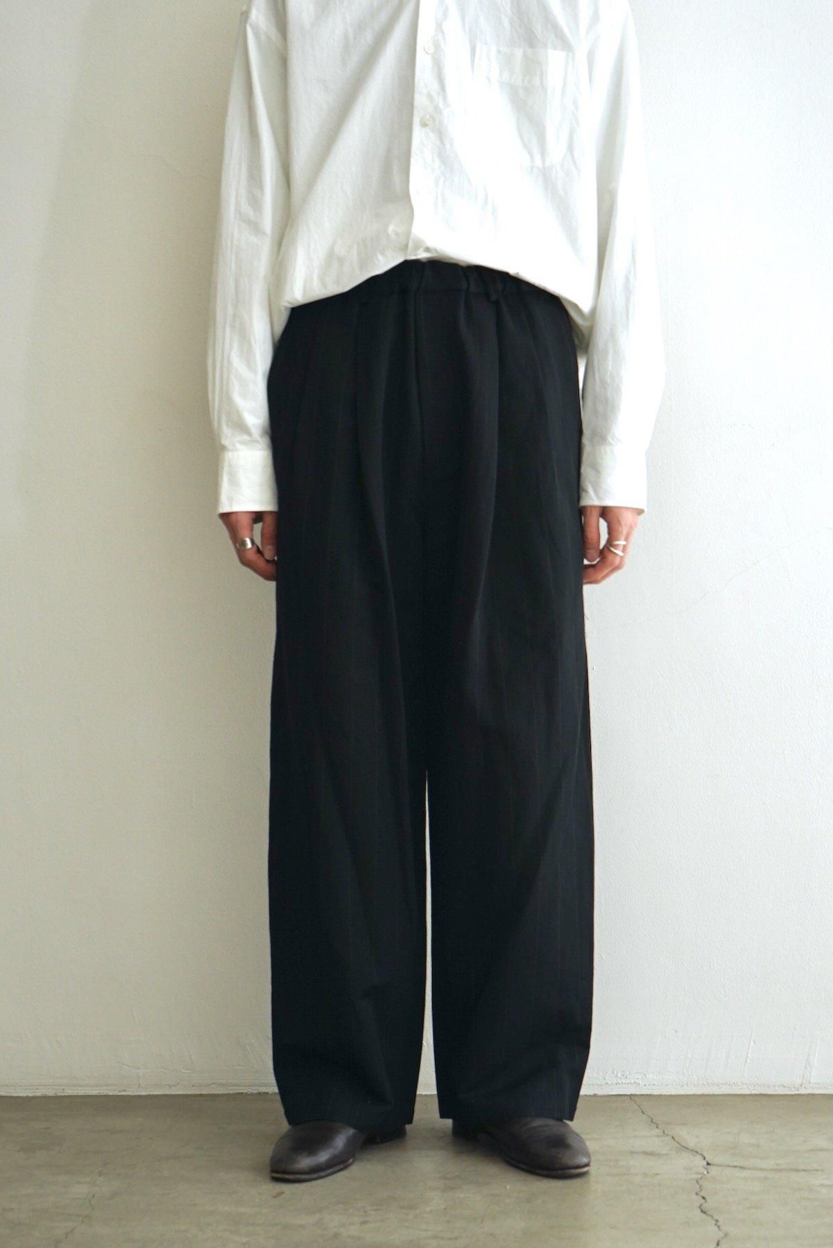 パンツ YOKO SAKAMOTO Double Pleated Trousers M YOKO SAKAMOTO] DOUBLE PLEATED TROUSERS – In part